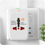 Adapter Sieciowy Wtyczka Phoneo - Przejściówka EU / UK / US / JP / AUS / NZ + 2x Port USB
