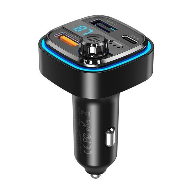 Transmiter Audio Samochodowy XO, FM, Bluetooth + Ładowanie + USB + Zestaw Głośnomówiący