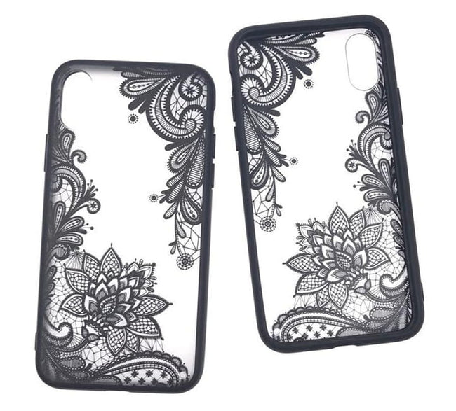 Etui Lace Case - iPhone XR - Koronkowe