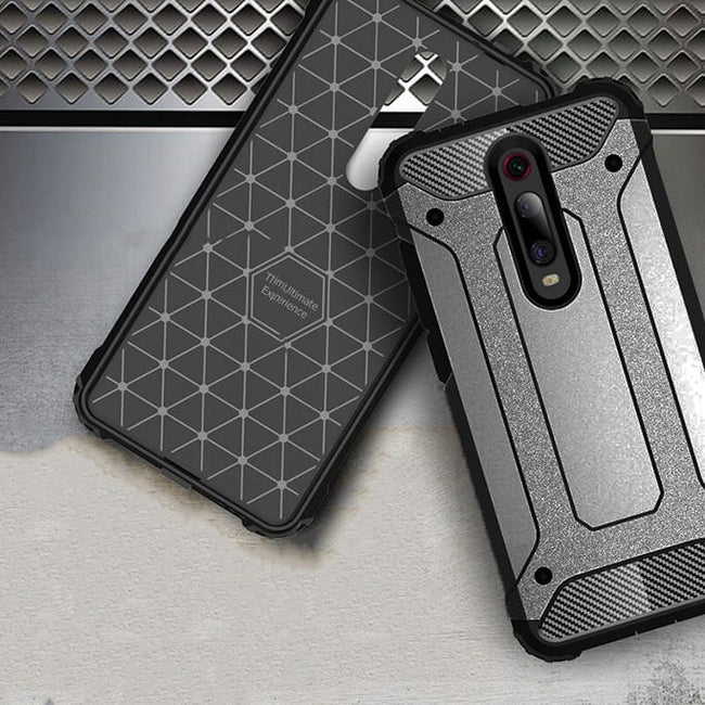 Etui Reinforced Protection Armor - Xiaomi Mi 9T / 9T Pro - Czarny