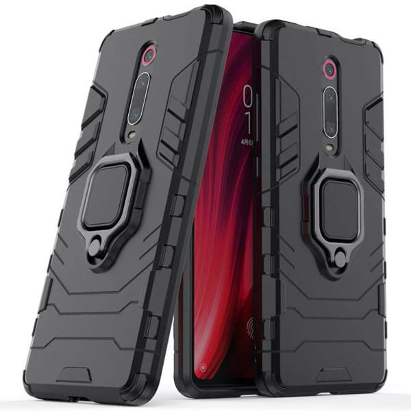 Etui Pancerne 3w1 Holder Ring Case - Xiaomi Mi 9T / 9T Pro