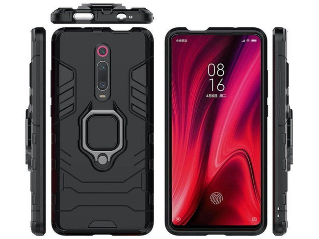Etui Pancerne 3w1 Holder Ring Case - Xiaomi Mi 9T / 9T Pro