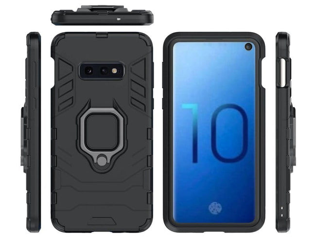 Etui Pancerne 3w1 Holder Ring Case - Samsung Galaxy S10e