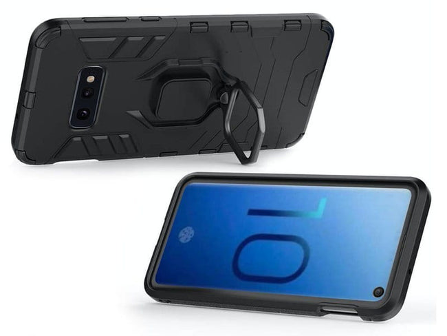 Etui Pancerne 3w1 Holder Ring Case - Samsung Galaxy S10e