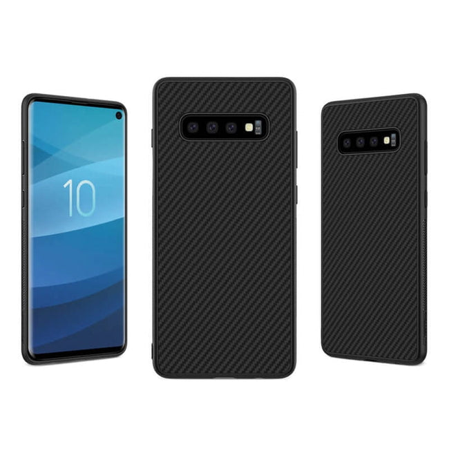 Etui Carbon Slim - Samsung Galaxy S10 - Czarny