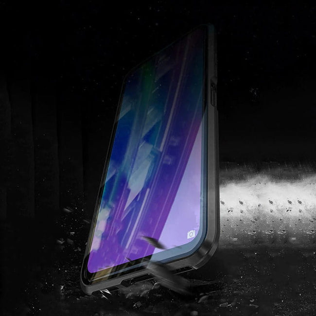 Etui Magnetyczne Dual Magneto - Xiaomi Redmi Note 8T - Niebieski