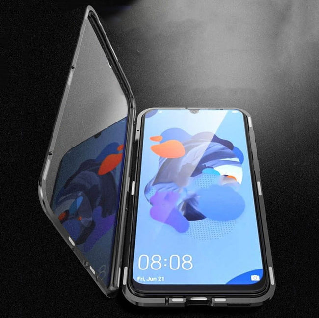 Etui Magnetyczne Dual Magneto - Xiaomi Redmi Note 8T - Niebieski
