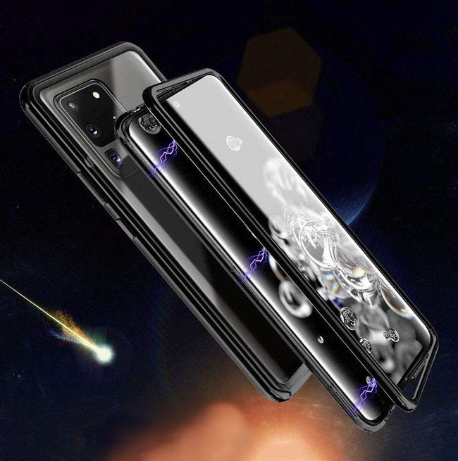 Etui Magnetyczne Dual Magneto - Samsung Galaxy S20 Ultra - Czarny