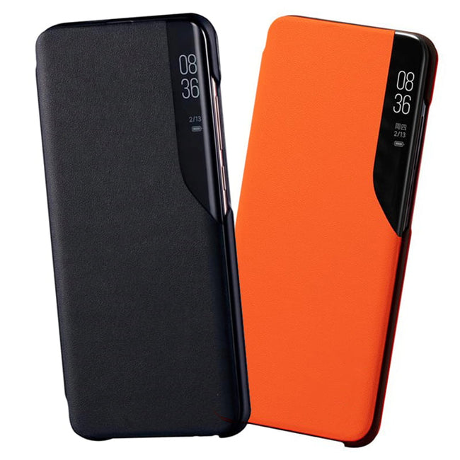Etui Interaktywne X Flip - Xiaomi Redmi Note 8T - Pomarańczowy