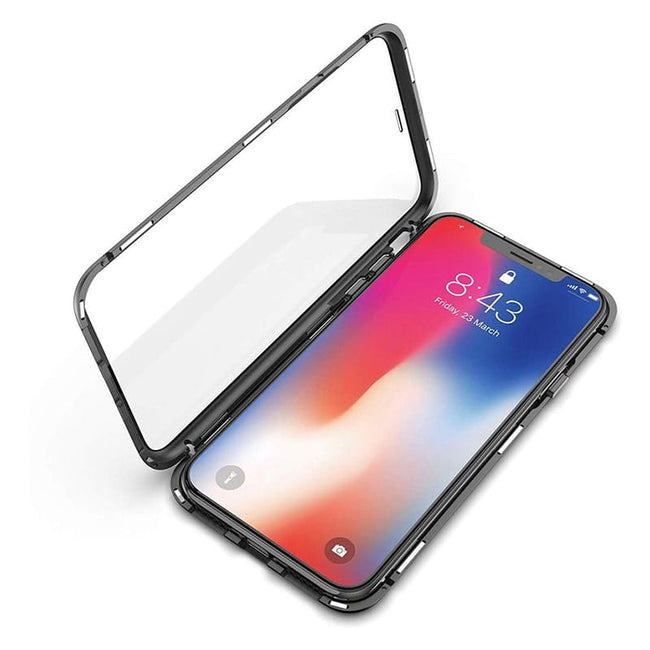 Etui Magnetyczne Dual Magneto - iPhone XS Max - Czarny
