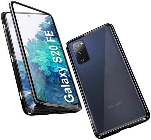 Etui Magnetyczne Dual Magneto - Samsung Galaxy S20 FE - Czarny