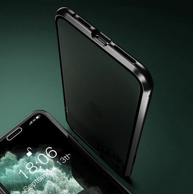 Etui Magnetyczne Dual Magneto - iPhone 12 Pro - Czarny