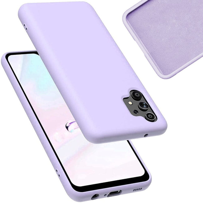 Etui Silikonowe - Liquid Silicone - Samsung Galaxy A32 5G - Lawendowy