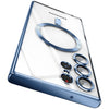 Etui Silikonowe Magsafe Camera Protect do Samsung Galaxy S23 Ultra- Niebieski