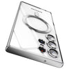 Etui Silikonowe Magsafe Camera Protect do Samsung Galaxy S23 Ultra- Srebrny