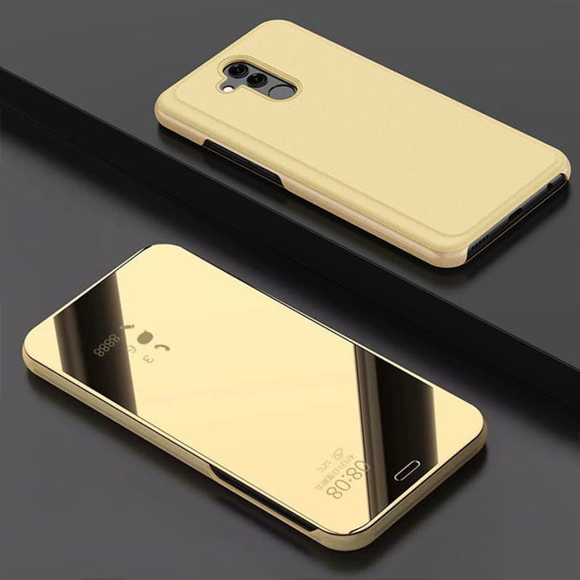 Etui Clear View - Xiaomi Redmi Note 7 - Złoty