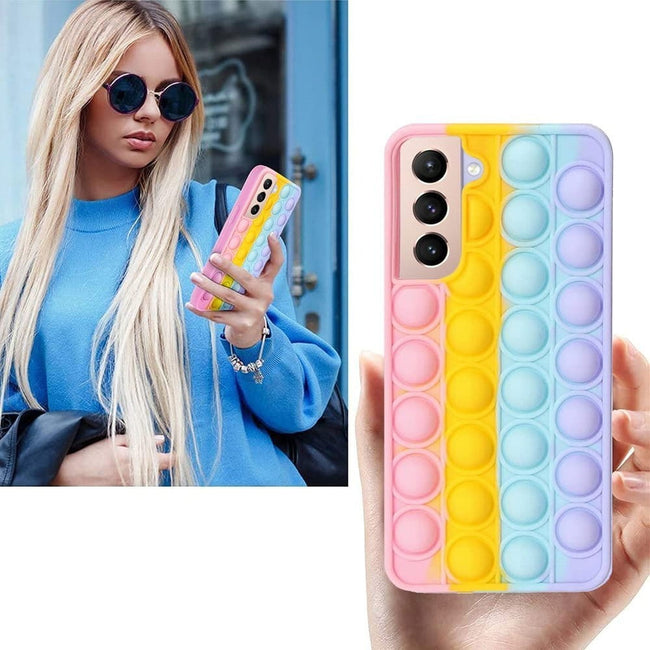 Etui Antystresowe Bubble Pop It - Samsung Galaxy S21