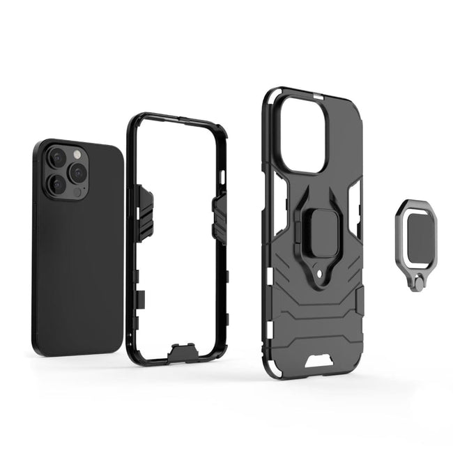 Etui Pancerne 3w1 Holder Ring Case - iPhone 13 Pro