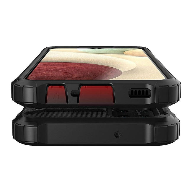 Etui Reinforced Protection Armor - Samsung Galaxy A12 / M12 - Czarny