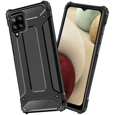Etui Reinforced Protection Armor - Samsung Galaxy A12 / M12 - Czarny