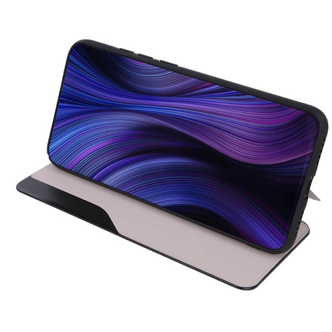 Etui z Klapką Smart View - Samsung Galaxy A02s / A03s- Różowy
