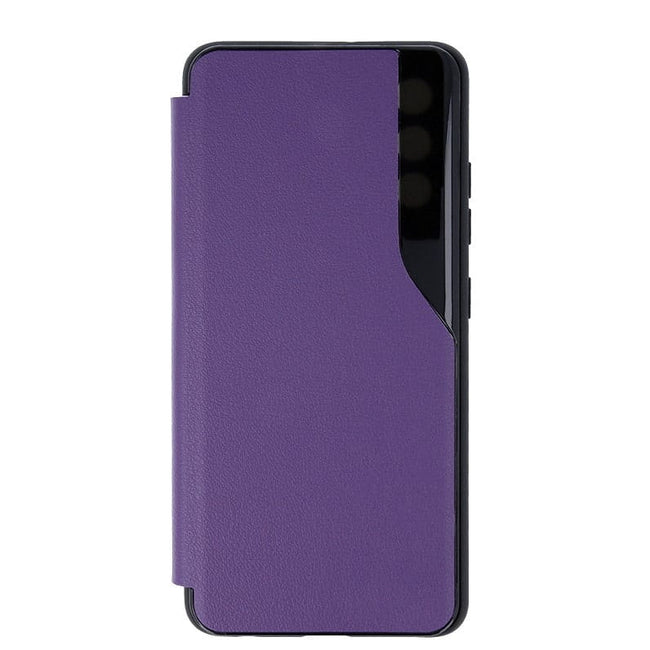 Etui z Klapką Smart View - Samsung Galaxy A02s / A03s - Fioletowy