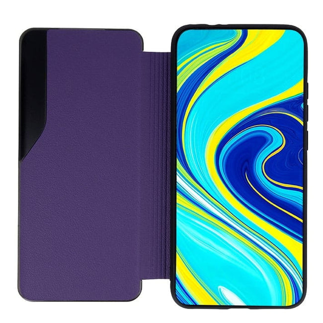 Etui z Klapką Smart View - Samsung Galaxy A02s / A03s - Fioletowy