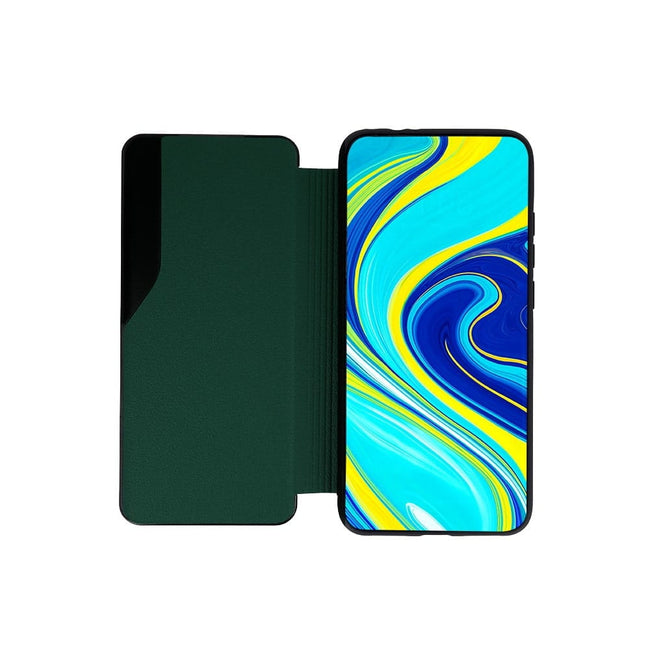 Etui z Klapką Smart View - Samsung Galaxy A72 4G / A72 5G - Zielony