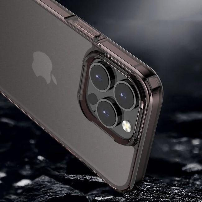 Wzmacniane Etui Hard Case - iPhone 12 Pro - Szary