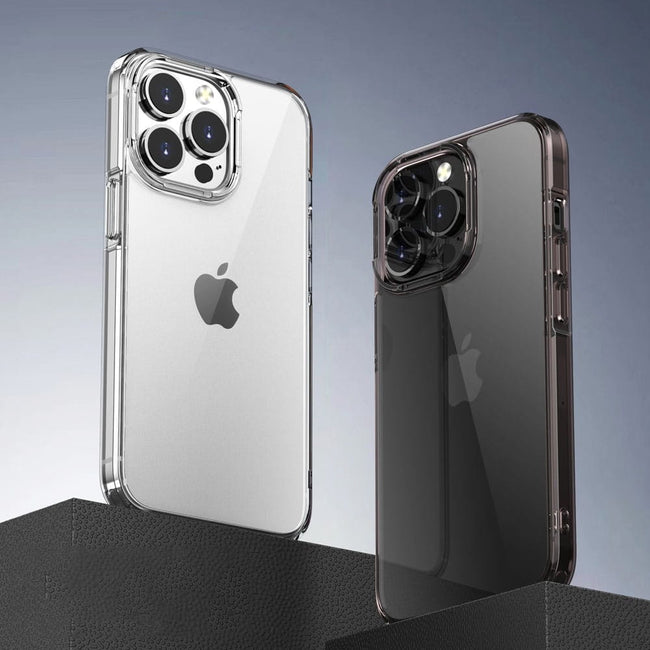 Wzmacniane Etui Hard Case - iPhone 13 - Szary