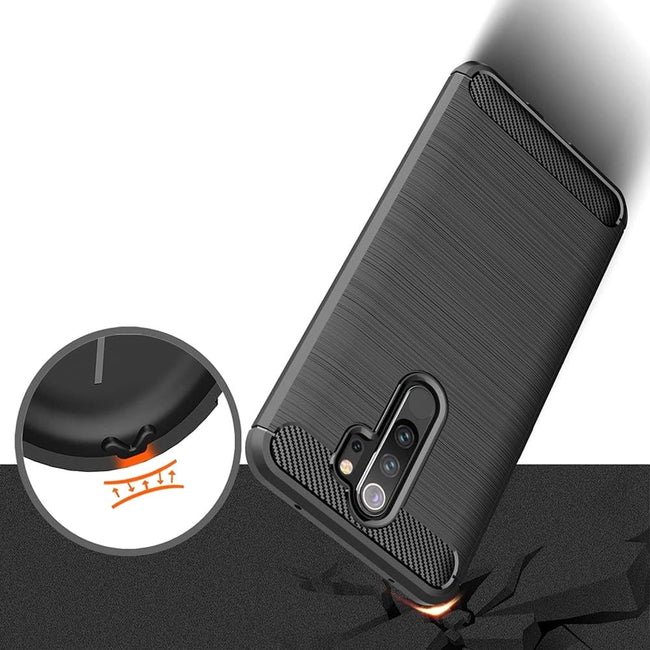 Etui Armor Carbon - Xiaomi Redmi Note 8 Pro - Czarny