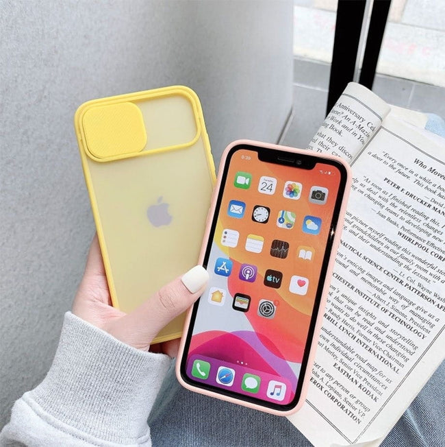 Etui Camera Cover Case - iPhone 11 Pro Max - Żółty