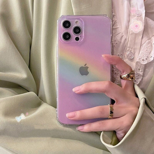 Etui Rainbow Silicone - iPhone 13 Pro