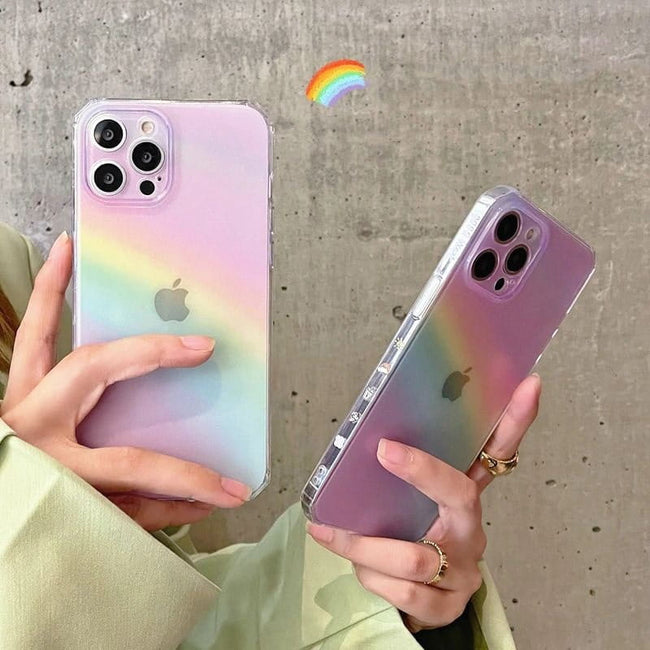 Etui Rainbow Silicone - iPhone 12 Pro Max