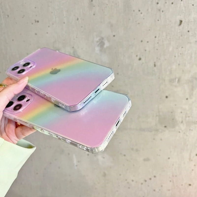 Etui Rainbow Silicone - iPhone 13 Pro