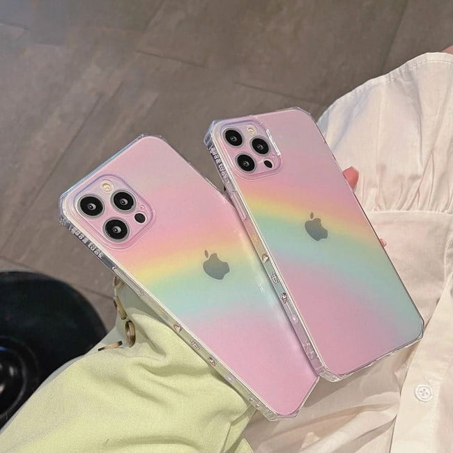 Etui Rainbow Silicone - iPhone 13 Pro