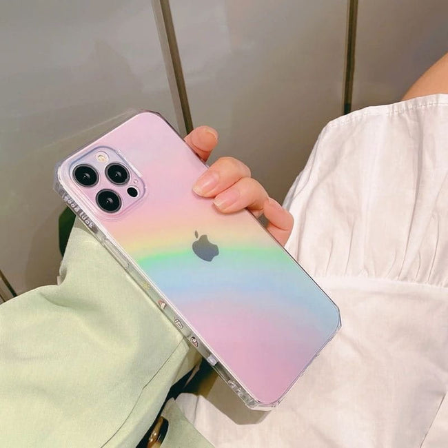 Etui Rainbow Silicone - iPhone 13 Pro