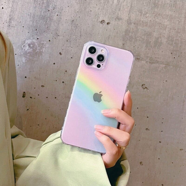 Etui Rainbow Silicone - iPhone 13 Pro