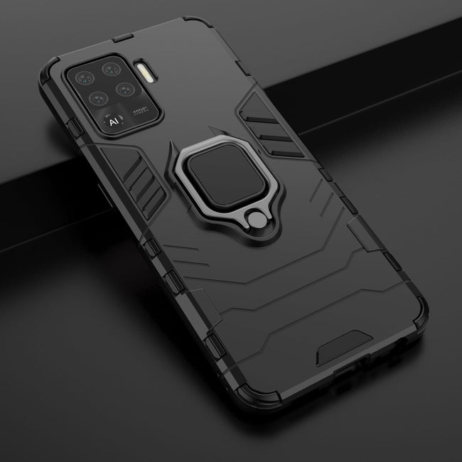 Etui Pancerne 3w1 Holder Ring Case - Oppo Reno 5 Lite