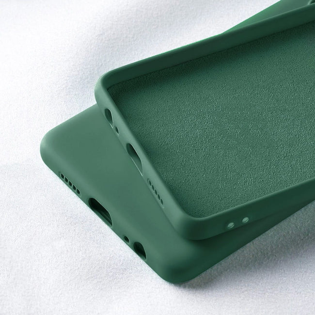 Etui Silikonowe - Liquid Silicone - Samsung Galaxy S20 FE - Ciemny Zielony