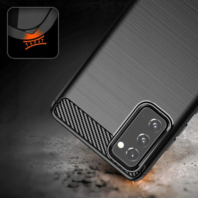 Etui Armor Carbon - Samsung Galaxy S20 FE - Czarny