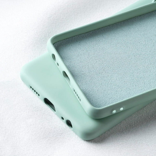 Etui Silikonowe - Liquid Silicone - Samsung Galaxy S22 Ultra - Miętowy