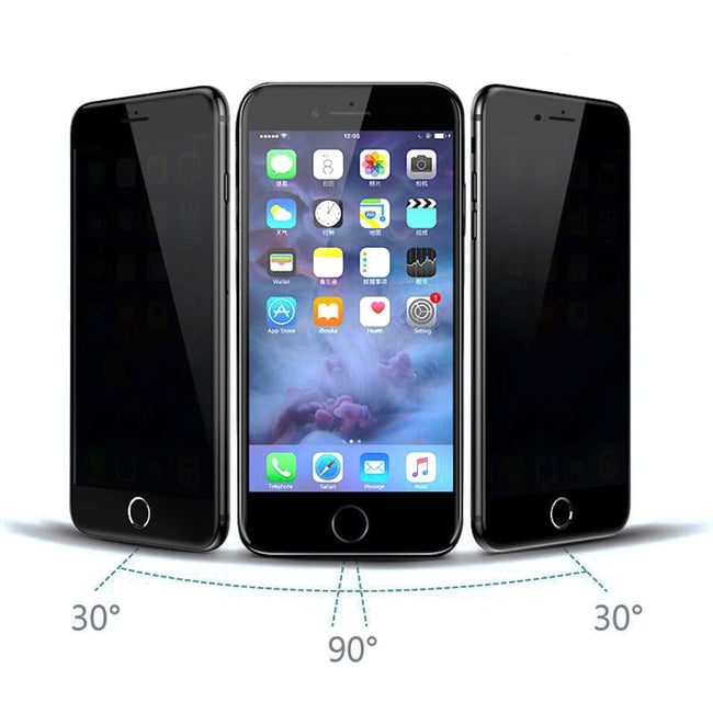 Szkło Hartowane 5D Anti Spy, Prywatyzujące - iPhone SE 2020 / SE 2022 (SE3)