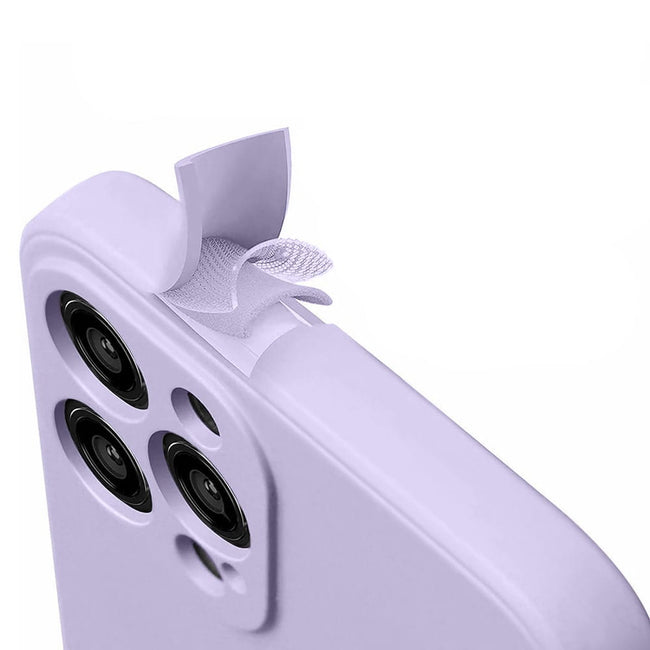Etui Silikonowe - Liquid Silicone - Xiaomi Redmi Note 10 / 10S - Lawendowy