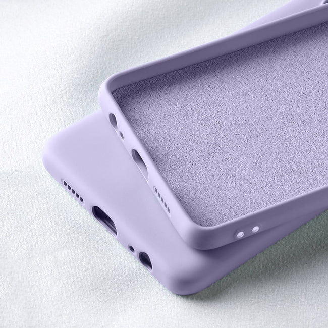 Etui Silikonowe - Liquid Silicone - Xiaomi Redmi Note 10 / 10S - Lawendowy