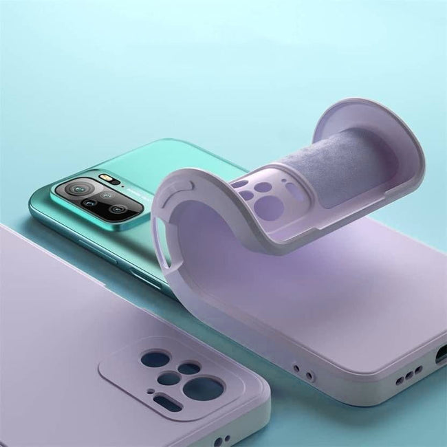 Etui Silikonowe - Liquid Silicone - Xiaomi Redmi Note 10 / 10S - Lawendowy