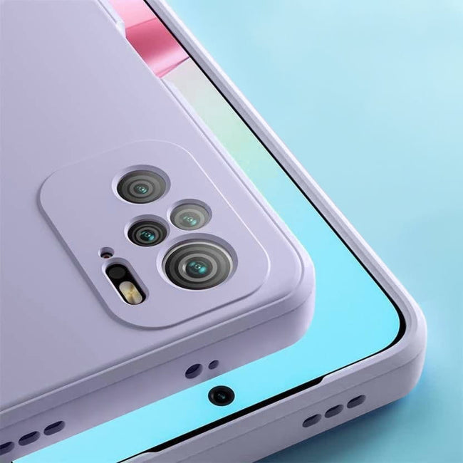Etui Silikonowe - Liquid Silicone - Xiaomi Redmi Note 10 / 10S - Lawendowy