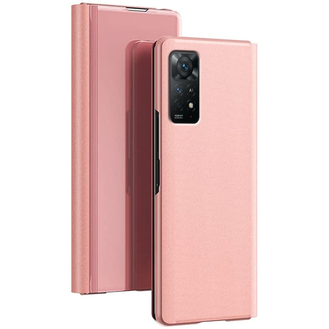 Etui Clear View - Xiaomi Redmi Note 11 Pro 5G - Różowy