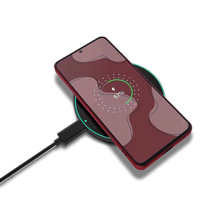 Etui Silikonowe - Liquid Silicone - Samsung Galaxy S21 Ultra - Czerwony