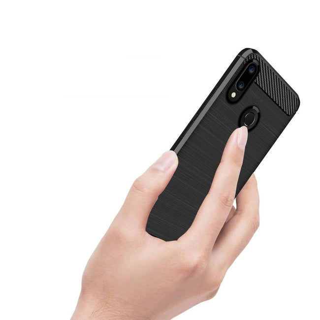 Etui Armor Carbon - Huawei P Smart 2019 - Czarny